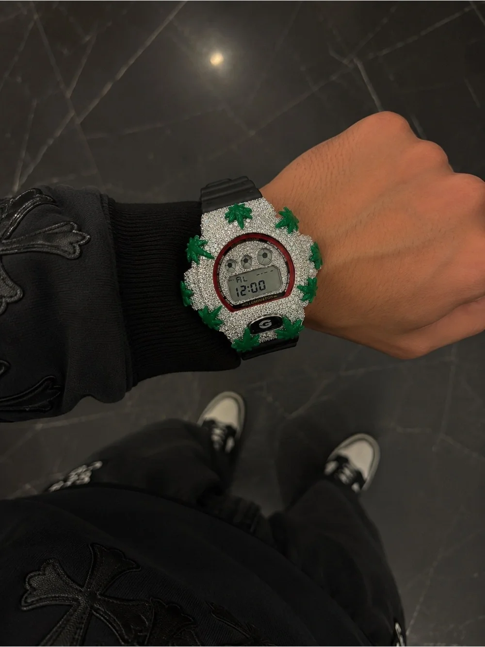 Maui Wowie 🍀VVS Moissanite Iced-Out G-Shock
